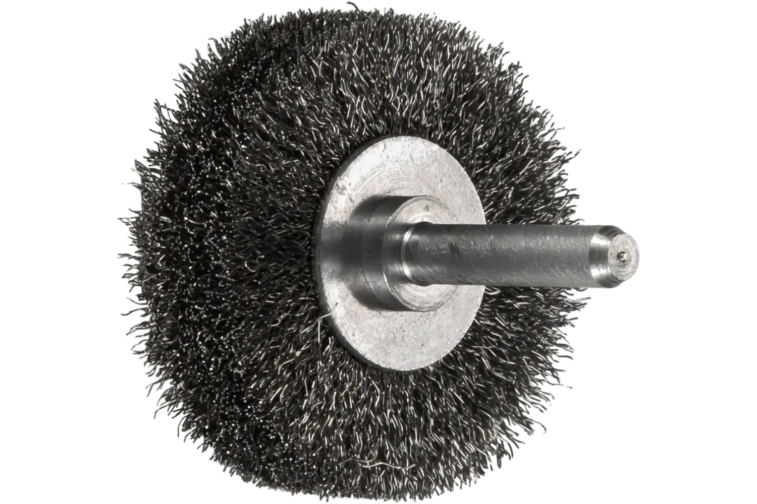 Picture of Pferd Inox-Total Crimped Wire Wheel Brush 2" Dia. .008 Ss 1/4" Shank